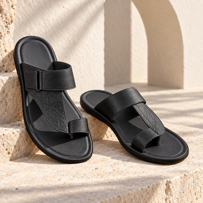 The Santorini Leather Sandal
