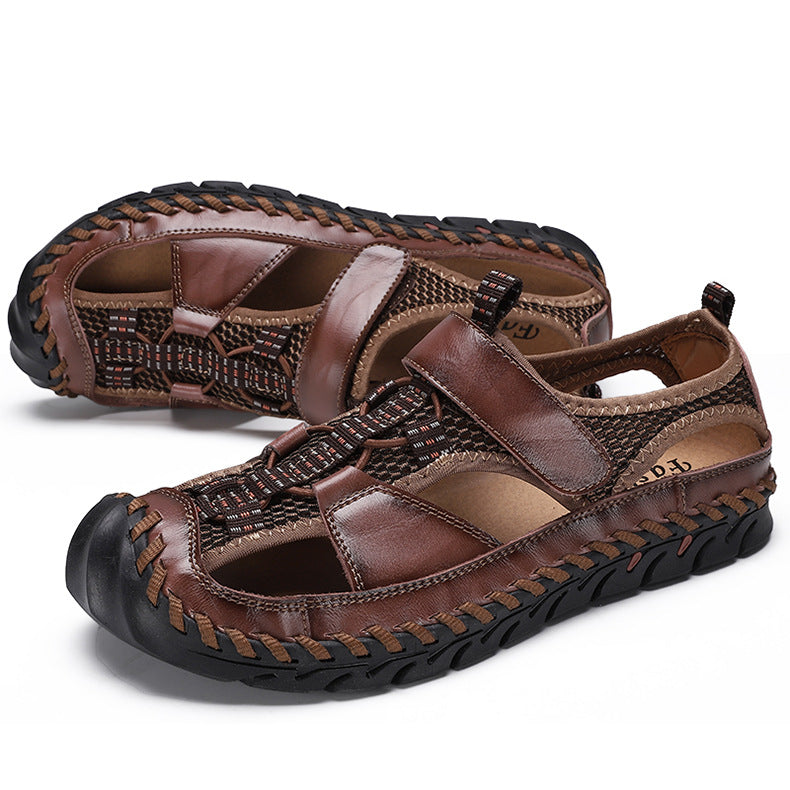 Men's Summer Genuine Leather Outdoor Sandals (New Style)