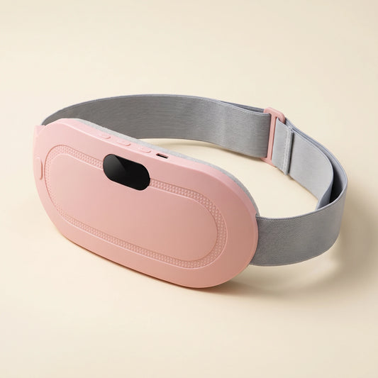 Soothe blush pink heat and massage belt
